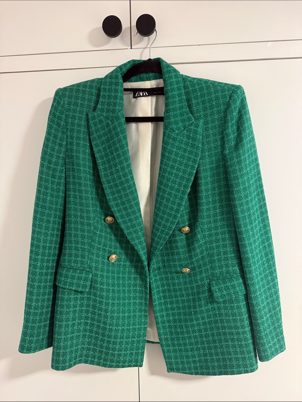 ZARA | Like New Emerald Green blazer